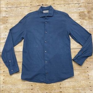 Mango slim fit button-down shirt